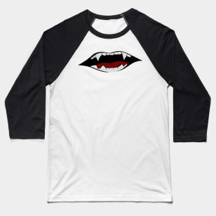 Fangs Baseball T-Shirt